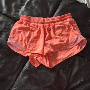 Lululemon Athletica Coral Athletic Shorts Lightweight